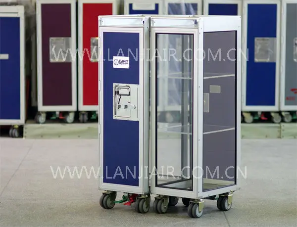 Transparent Exhibition Trolley/ Show Cart / Movable Show Counter