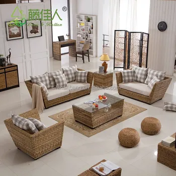 Muebles De Mimbre Y Ratán Para Interiores - Buy Muebles Modernos De