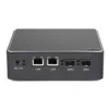 Rugged Tablet Win10 Ultra Low Power Quad Core Mini Pc J1900 Mirco Pc 8G Memory 2.0Ghz Dual-fiber port Desktop Computer