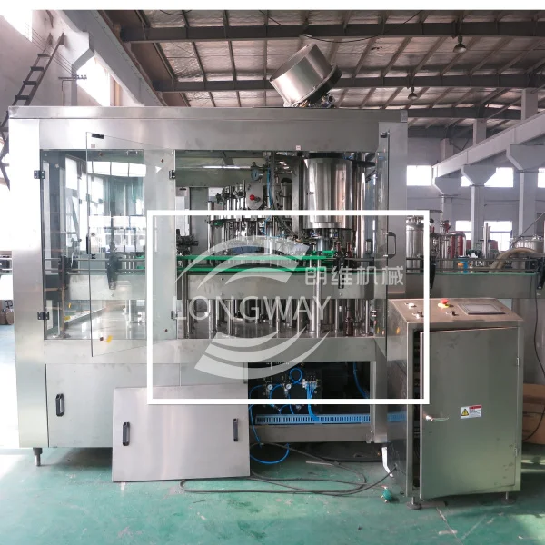 Longway star Carbonated Beverage Filling line Glass bottle or PET bottle carbonated drinks Filling machine