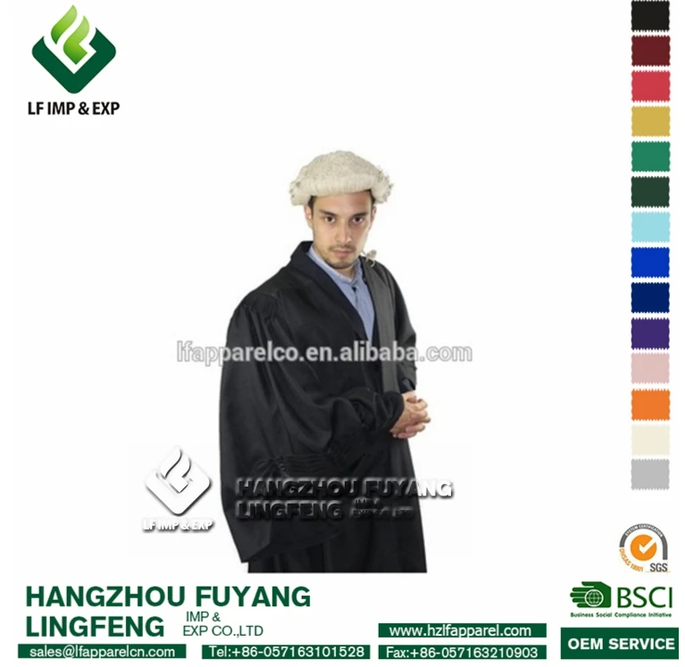 Black Judicial Regalia Legal Robes Buy Judicial Regalia,Premier
