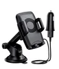 2019 3 in 1 wireless charger holder Fast Qi Wireless Charger car holder for car air vent phone mount and dashboard holder