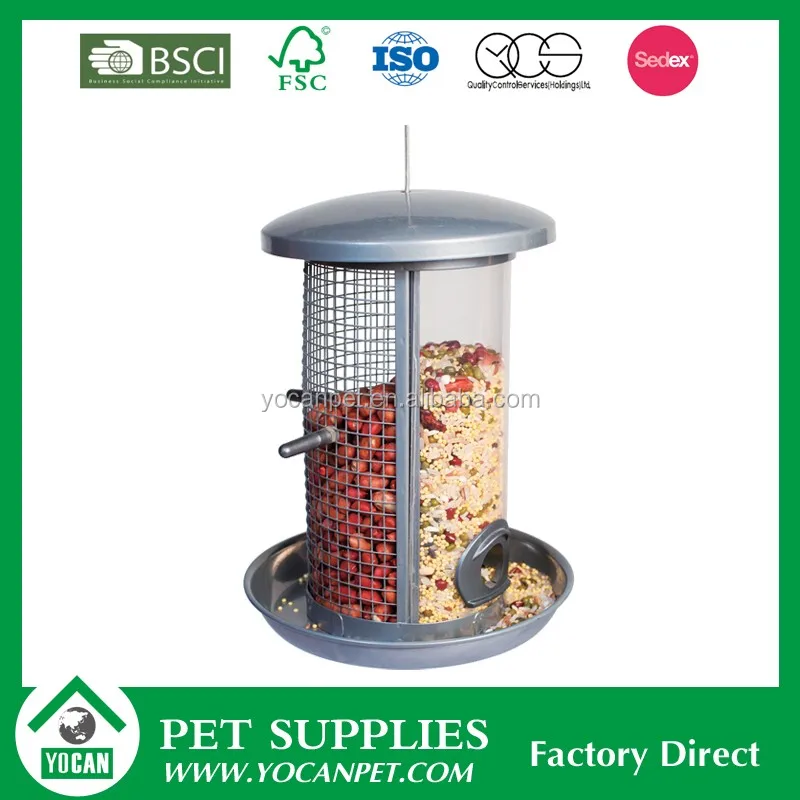 Hotsale Multifunction Metal Bird Feeder Squirrel Proof Metal Bird