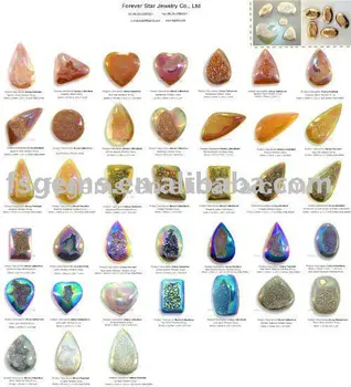 All Kinds Of Shapes Sizeulti Colors Natural Agate And All Kinds Of Shapes Sizeulti Colors Natural Agate And Quartz Drusy Gemstone