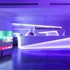 LED customized marble bar counter, long bar counter design, dinning marble bar table