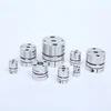 Clamping type fixing mode diaphragm shaft coupling for servo motor