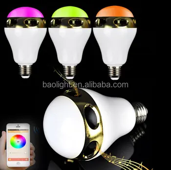 led light bulb speaker