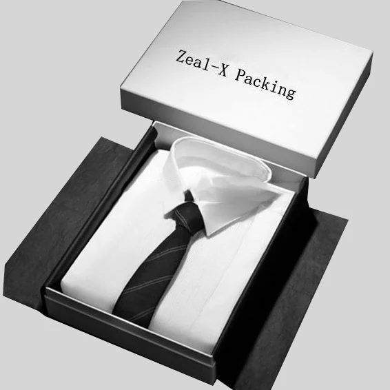 Luxury Men's Shirt Boxes Packing Wholesale. Custom Logo Printing Gift Box For Men's Clothing