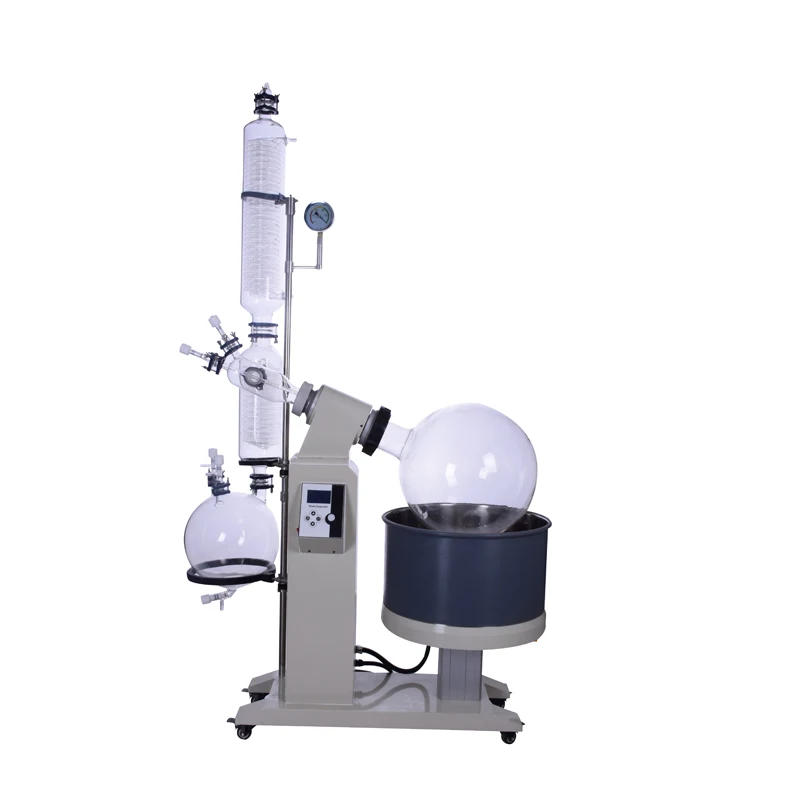No-return valve control electric 5l rotary evaporator