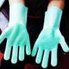 custom magic silicone dish washing gloves thin waterproof cleaning kitchen rubber glove