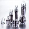 acrylic cosmetic packaging lotion bottle ,clear round cosmetic lotion 100ml plastic spray