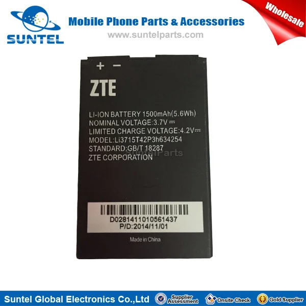 Original Lithium Lon Battery For ZTE Li3715T42P3h634254