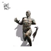 abstract hot sale life size 3D wall bronze running man sculpture BRZ-20
