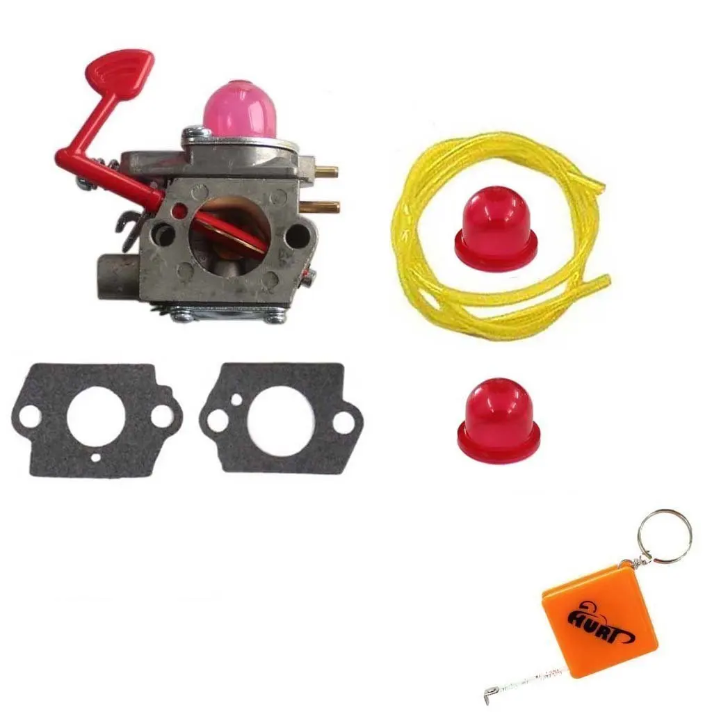 Get Quotations · HURI Carburetor Fuel Line for Poulan Craftsman BVM200VS PPB430VS VS2000BV BVM200C Blower 545081855