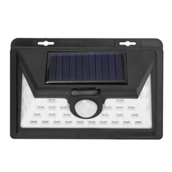 solar powered led wall light