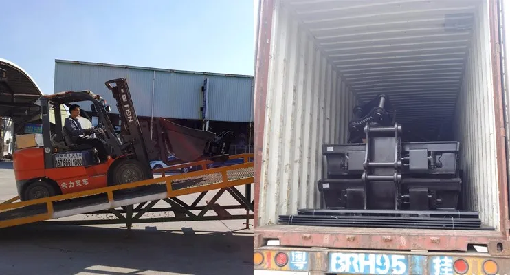 High Performance Wide Skeleton Sieve Bucket for Komatsu PC200 Excavator - 20 Ton Capacity, 1.55m³ Volume, Q345/Q460/NM360/NM400/WH60/Hardox400