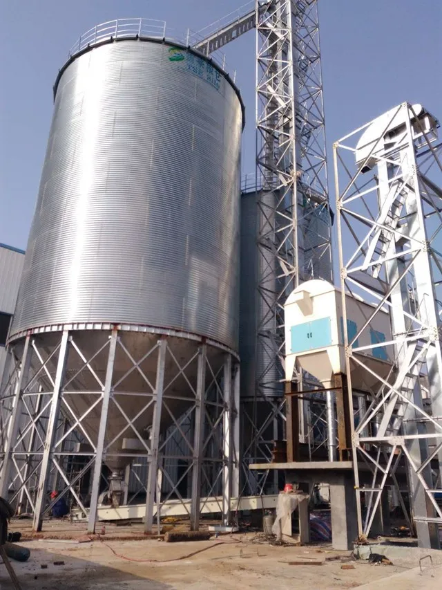 Wheat Grain Storage Used Corrugated Steel Grain Silo For Sale Buy