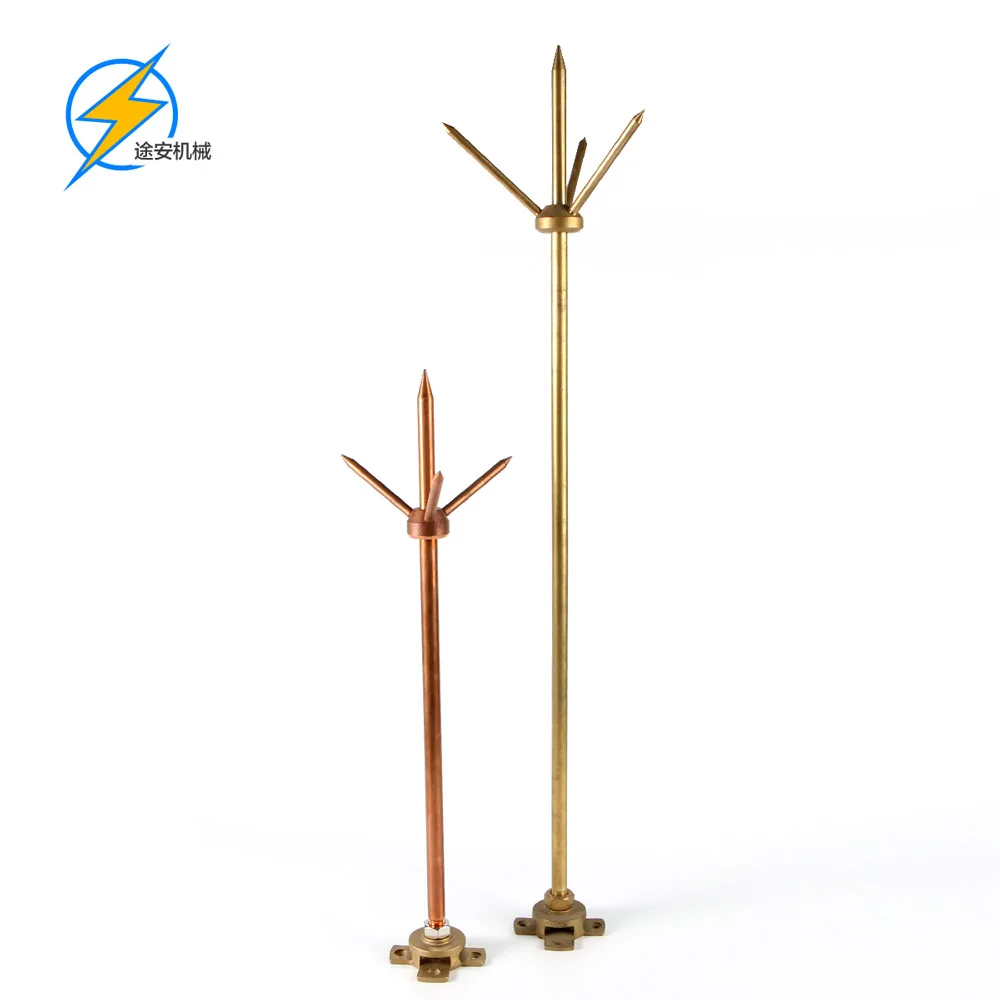 Brass Lightning Rod Of Lightning Protection - Buy Rod Of Lightning ...