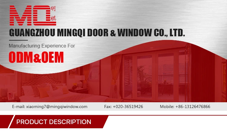 Balcony large lowes bi fold door/Accordion aluminum glass patio exterior bifold doors /double glazing bi-fold door