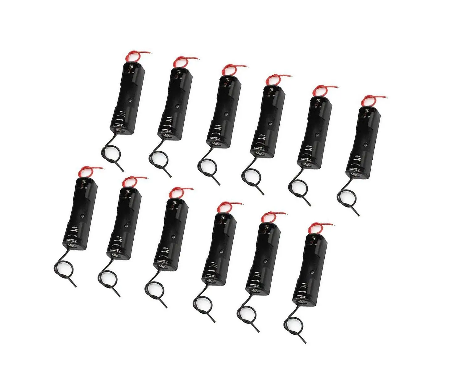 Yohii 8 x 1.5V AA Battery Holder Box Battery Case Holder with ON//Off Switch /& Cover Pack of 3