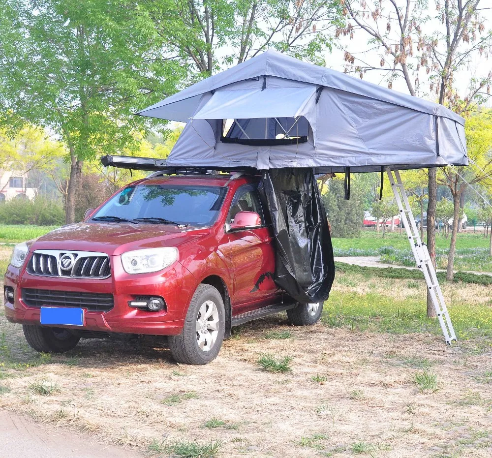 Палатка на крышу машины фото