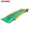 6 ton Hydraulic truck portable loading dock /yard ramp