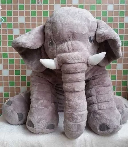 brown stuffed elephant