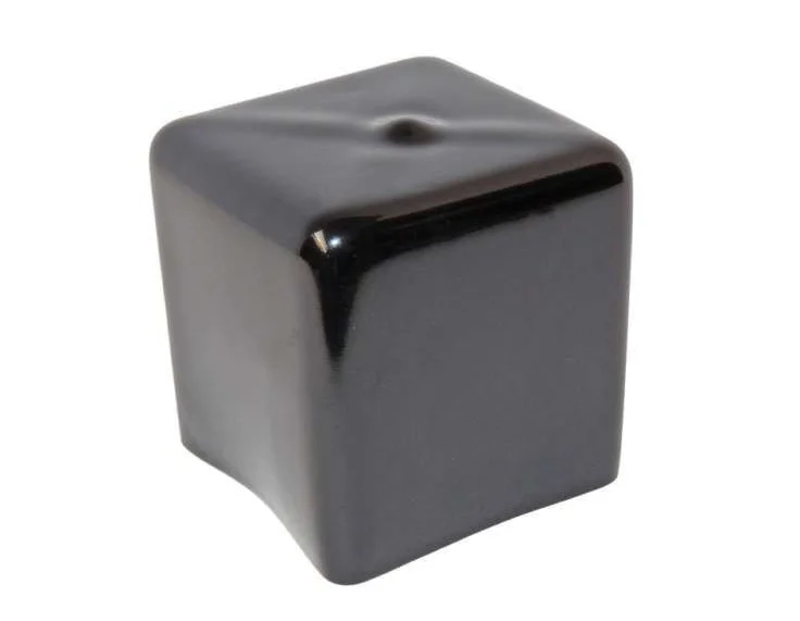 Black Square Shape Soft Pvc End Cap For Pipe Fitting Buy Pipe Fitting