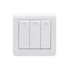 home electrical power 3 gang 2 way three smart light switches