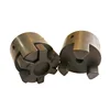 Quick Release Flexible PU Rubber Spider Jaw Shaft Driving L Coupling L095 With Clamp and Keyway For Motor coupling