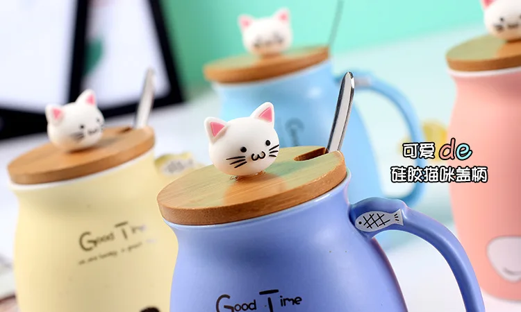 ceramic cat coffee mugs