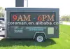 outside/inside/non-waterproof true color p16 p12 p10 text led outdoor sign display message