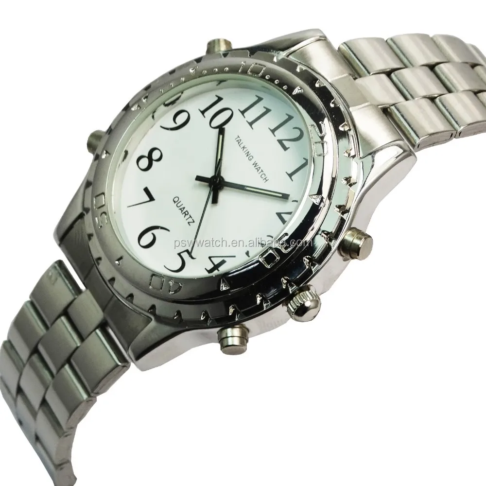 Stainless Steel Back Quartz English Talking Watch For Blind Amblyopia Buy Talking Watch For Old And Amblyopia Quartz Talking Watch For Amblyopia Amblyopia English Talking Watch For Blind Product On Alibaba Com