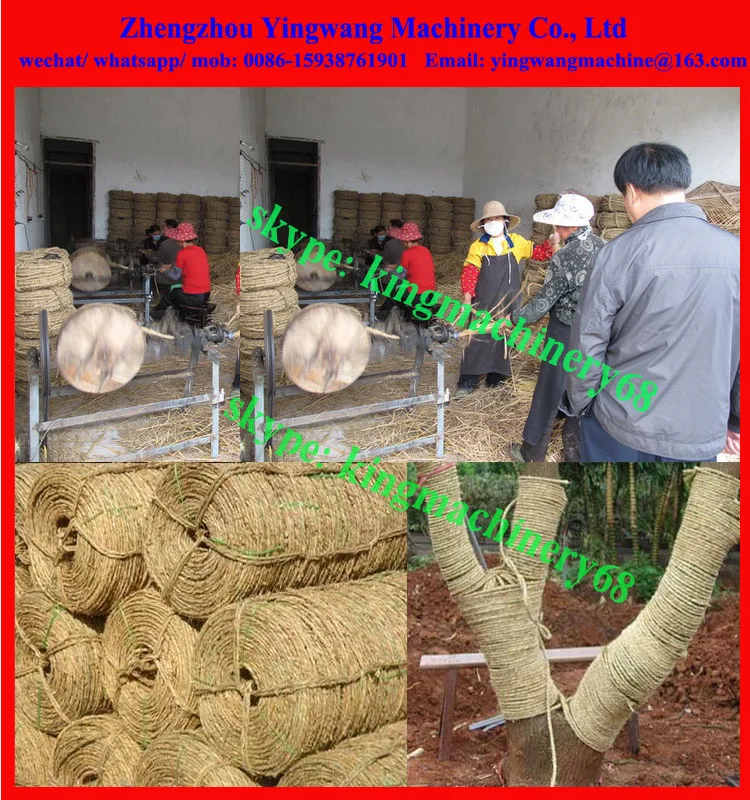 Paddy/ Rice/ Wheat Straw Stalk Rope Making Machine Buy Paddy/ Rice