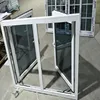 UPVC Casement Single/Double Tempered Window White Color Vinyl Windows and Doors Cheap PVC Window