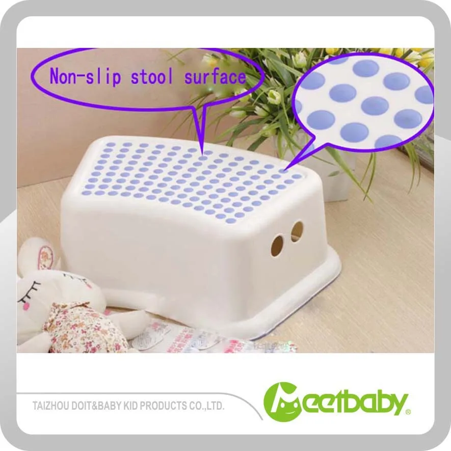 Baby Toilet Step Foot Stool With Non-slip Tpr Surface/bathroom Step