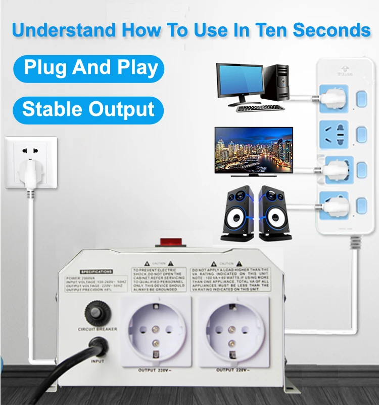 220v Wall Mount Avs Voltage Regulators Buy 10kva Automatic Voltage