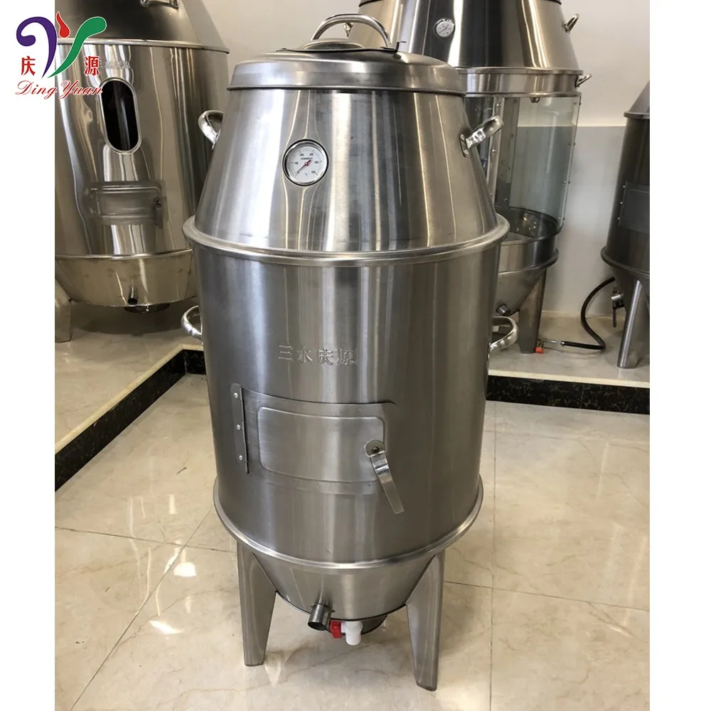 Factory Price Chinese Commercial Charcoal Stainless Steel Chicken Roaster Roasting Duck Oven