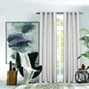 Design new model fabric blackout window curtain panel ready made home curtain window