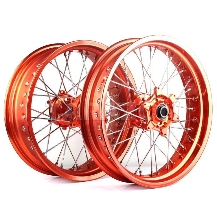 17 Inch Motorcycle Spoke Wheel For Honda Cbr Crf Series Dirt Bikes