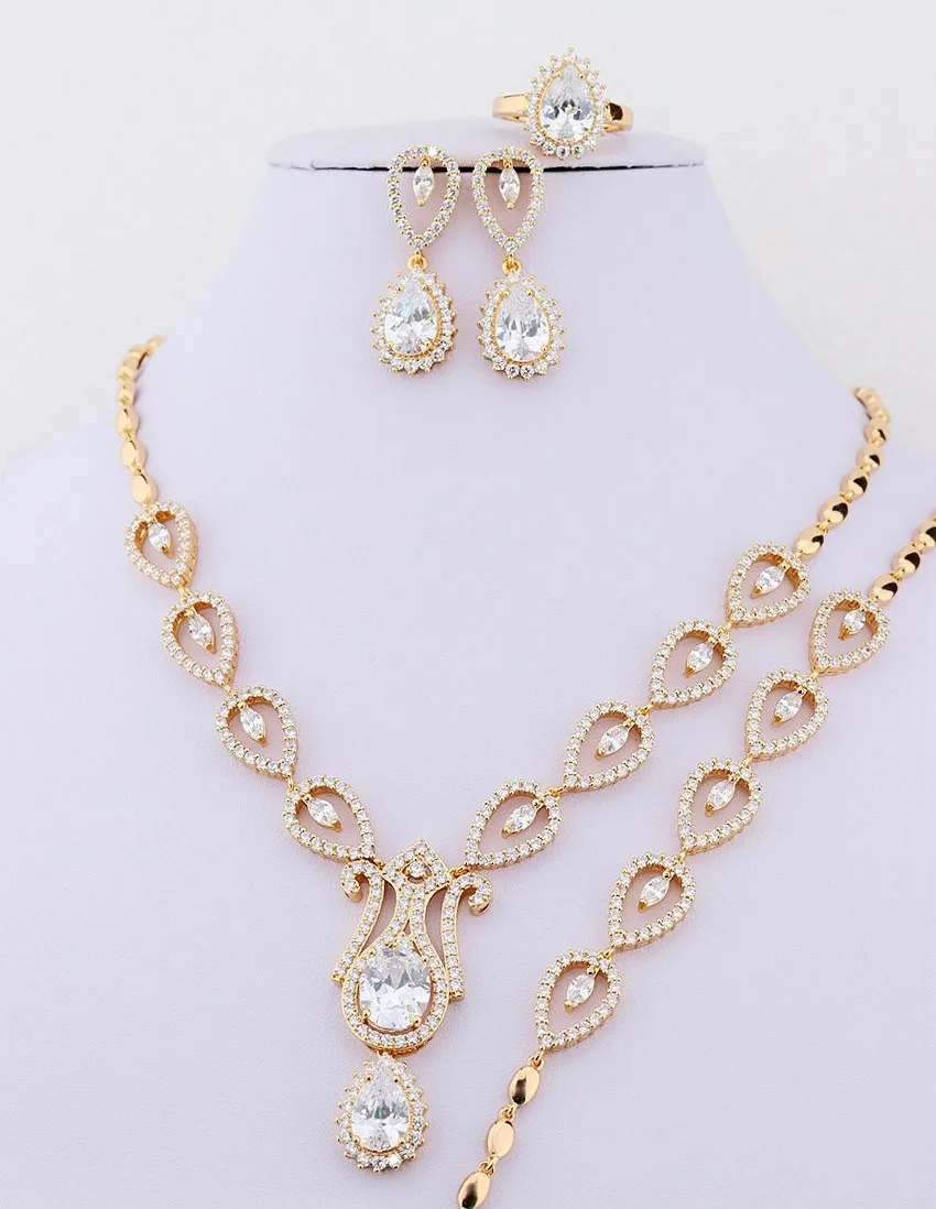 22k Gold Jewellery Dubai Gold Wholesale Women Jewelry Set Price - Buy ...