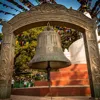 Hot sale antique bronze bell statue