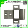 China supplier custom Adjustable Satin Nickel Strike Plate with Extended Lip