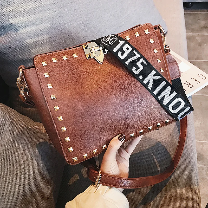 fashion soft leather bag large for sale for school-4