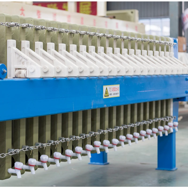 Quick Open Hydraulic Long Cylinder Mash Filter Press With Best Price