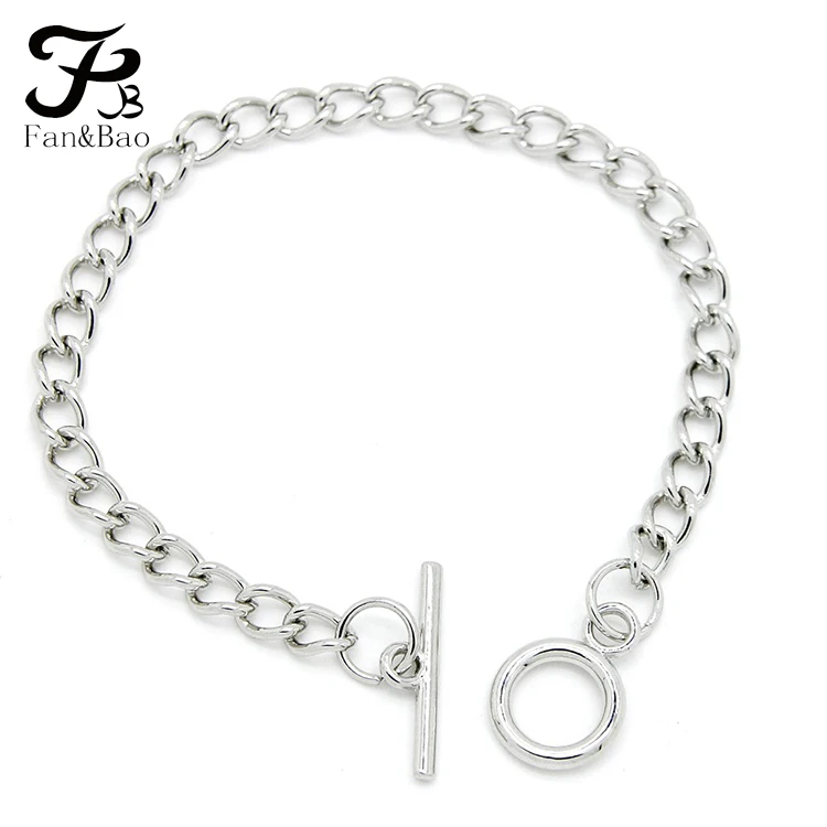 Plain Twist Oval Link Chain Silver Bracelets Buy Silver Bracelets