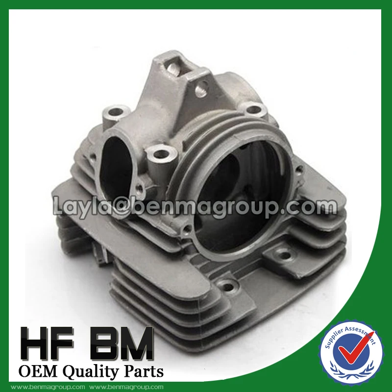Motorcycle Cylinder Head For Bajaj Boxer 100 Motorcycle Spare Parts