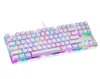Rainbow Backlight Mechanical Switch Computer Keyboard