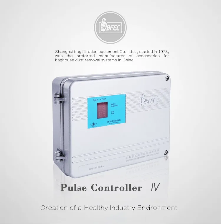 Dust Collector Differential Pressure Pulse Controller For Bag Filter