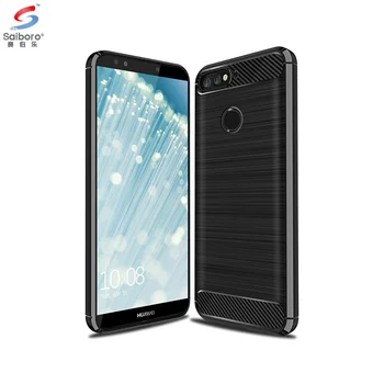 Saiboro Soft Case Tpu For Huawei Y7 Prime 2018 Back Cover For